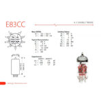 JJ E83CC / 12AX7 Frame Grid - Image 2